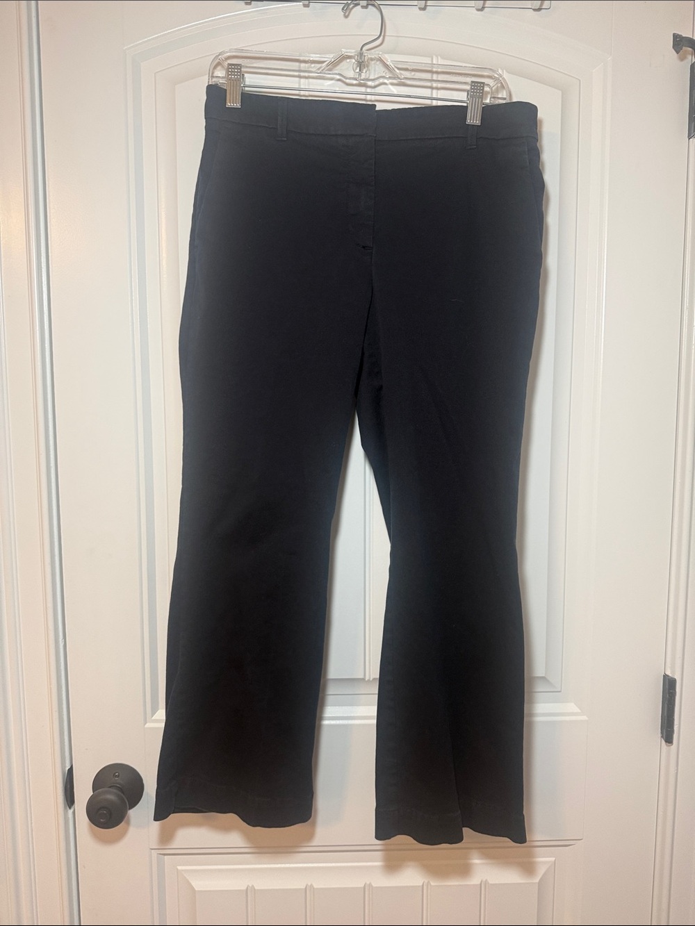 Ann Taylor Black Cropped Dress Pants Size 6 | Ankle Trousers | Workwear